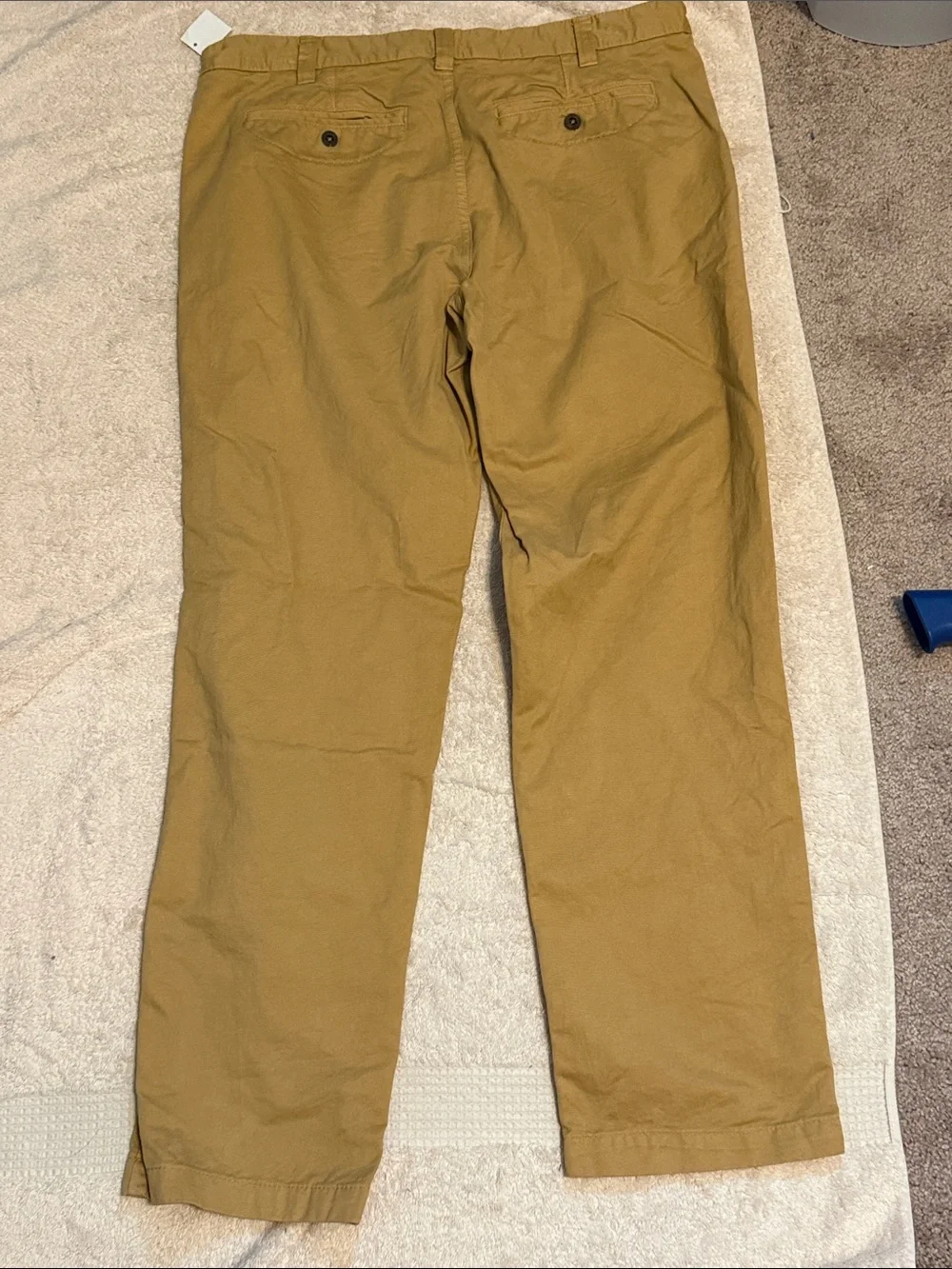 Men's Casual Chino Pants in Tan 34 x 30